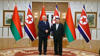 Александр Лукашенко и Ким Чен Ын