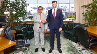 Ашок Кумар и Сергей Лукашевич. Фото МИД