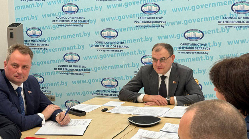 Фото пресс-службы Правительства Беларуси