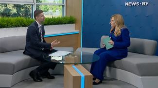 Скриншот видео телеканала  "Первый информационный" 