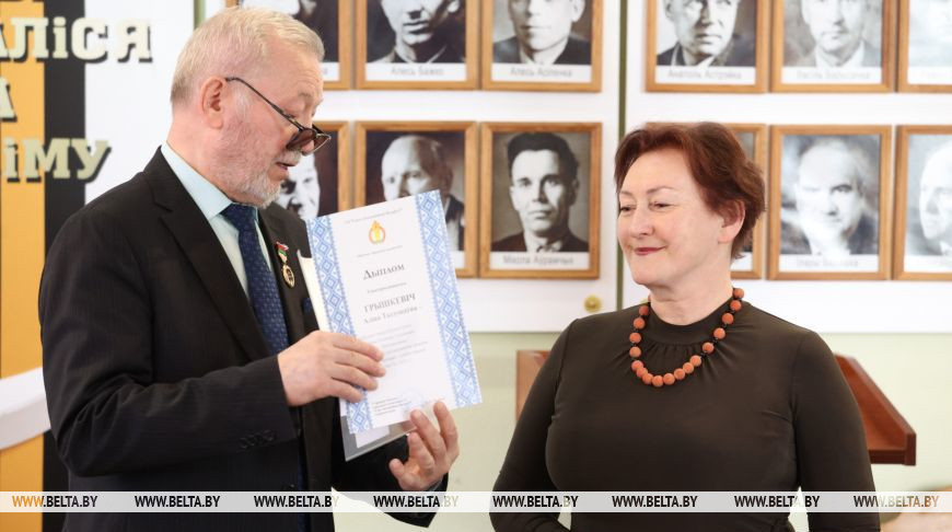 Михаил Поздняков и Алина Гришкевич. Фото из архива