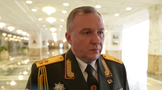 Виктор Хренин. Скриншот видео телеканала "Беларусь 1"