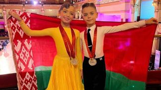 Вера Проскушкина и Ярослав Терещенко. Фото Гомельского облисполкома