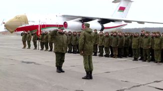 Скриншот видео  voentv.mil.by 