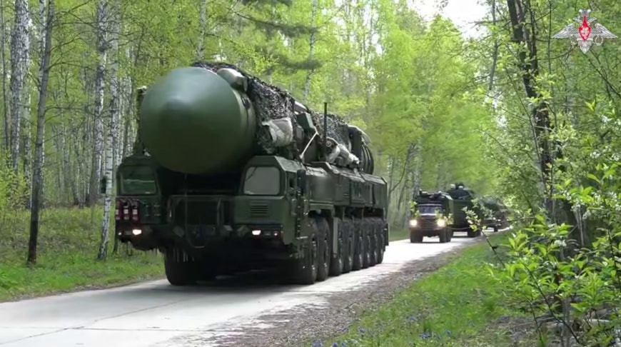 Скриншот видео Минобороны РФ