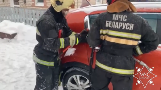 Скриншот видео Минского областного управления МЧС