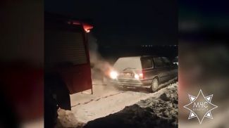 Скриншот видео Гомельского областного УМЧС