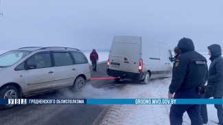 Скриншот видео УВД Гродненского облисполкома
