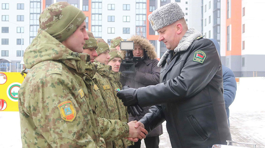 Фото Гродненской пограничной группы