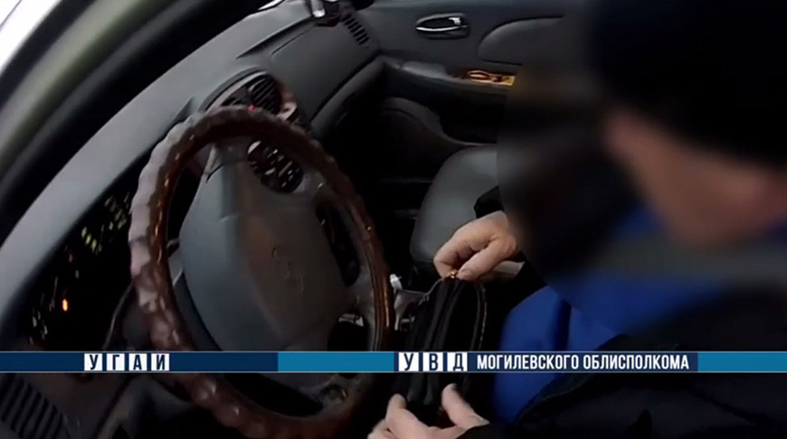 Скриншот видео УВД Могилевского облисполкома