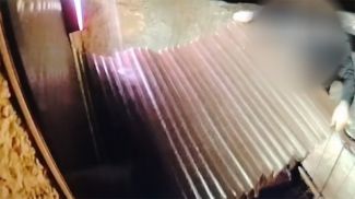 Скриншот видео ГУВД Мингорисполкома