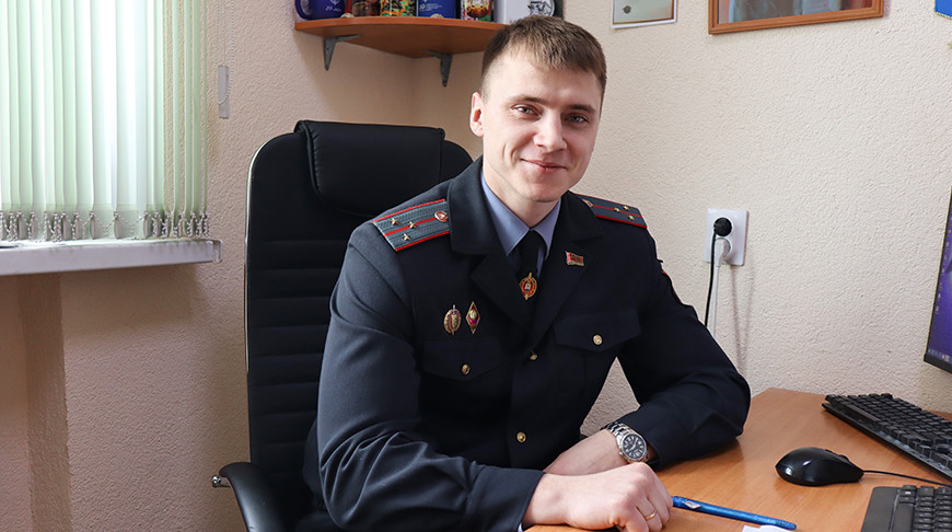 Илья Кривоносов. Фото пресс-службы УВД Могилевского облисполкома