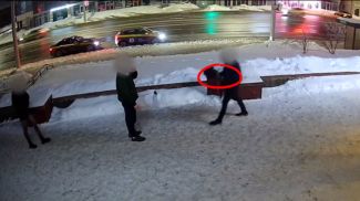 Скриншот видео ГУВД Мингорисполкома