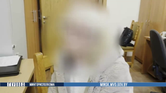 Скриншот видео ГУВД Мингорисполкома