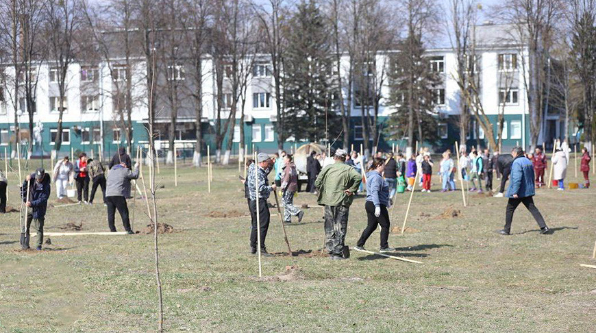 Порядок, комфорт, чистота. Тысячи жителей Гомельской области вышли на региональный субботник