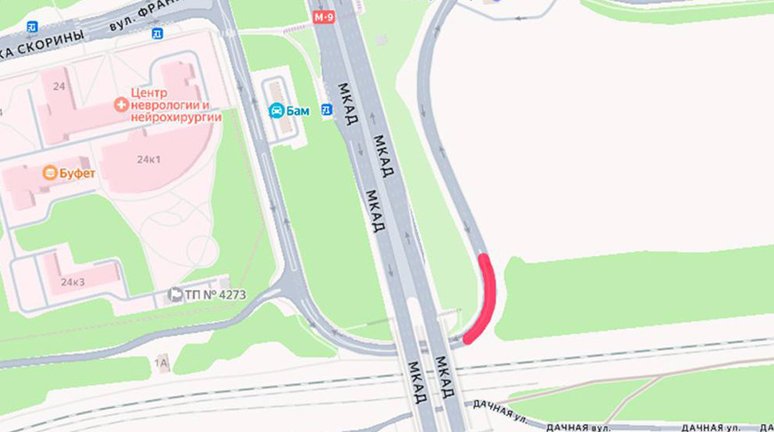 В Минске временно ограничат движение на улице Скорины