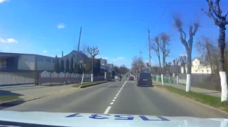 Скриншот видео ГАИ УВД Минского облисполкома