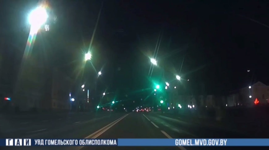 Скриншот видео УВД Гомельского облисполкома