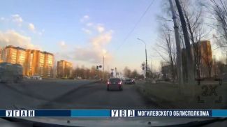 Скриншот видео УВД Могилевского облисполкома