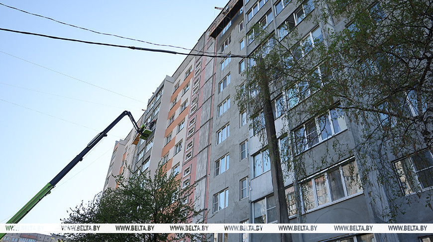 Капремонт пострадавшей при ЧС многоэтажки в Гомеле выходит на финиш: когда завершат работы