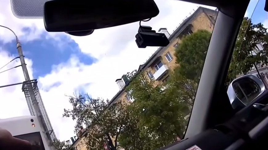 Скриншот видео ГАИ УВД Брестского облисполкома
