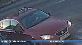 Скриншот видео ГУВД Мингорисполкома