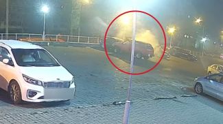 Скриншот видео ГУВД Мингорисполкома