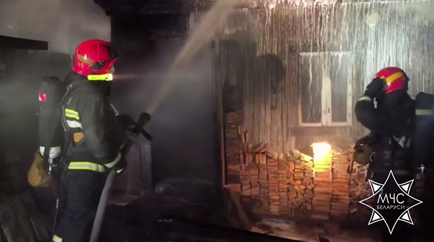 Пожар на территории церкви произошел в Мозыре