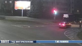 Скриншот видео УГАИ ГУВД Мингорисполкома