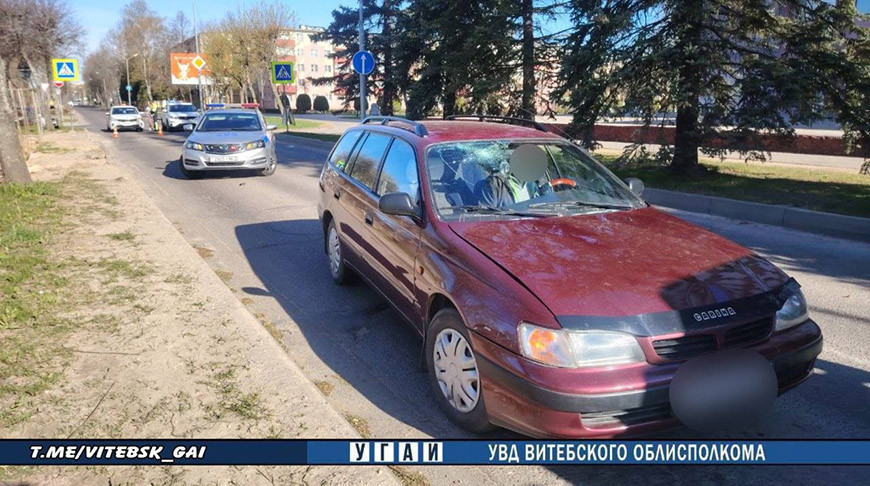 Легковушка сбила девушку на пешеходном переходе в Новополоцке