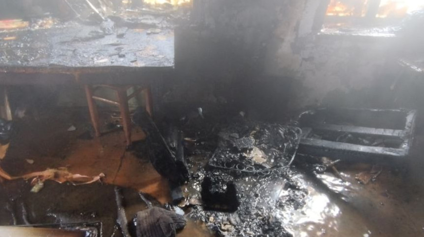 Пожилой мужчина погиб при пожаре в Шарковщинском районе