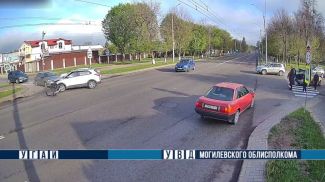 Скриншот видео УВД Могилевского облисполкома
