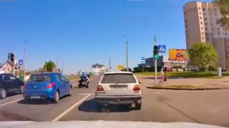 Скриншот видео УГАИ ГУВД Мингорисполкома