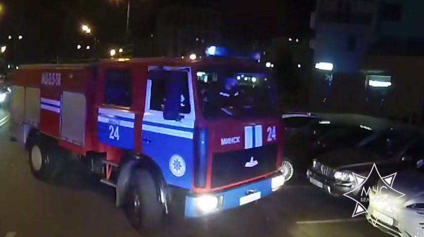 Спасатели потушили пожар в кафе в Минском районе