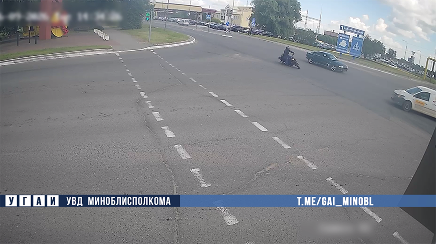 В Солигорске в ДТП погиб мотоциклист