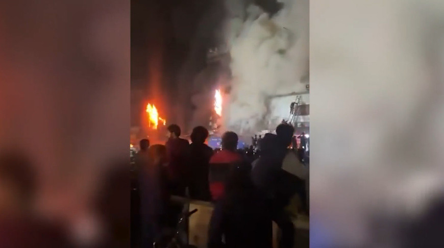 Скриншот видео из соцсетей