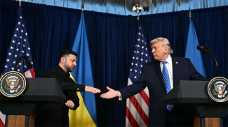 Владимир Зеленский и Дональд Трамп. Фото AFP / Getty Images