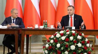 Дональд Туск и Кароль Навроцкий. Фото РАР