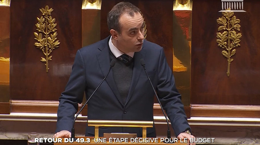 Себастьен Лекорню. Скриншот видео Tf1 Info