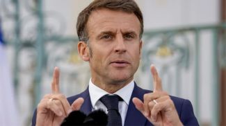 Эммануэль Макрон. Фото AP