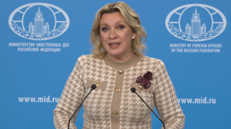 Мария Захарова. Скриншот видео МИД РФ