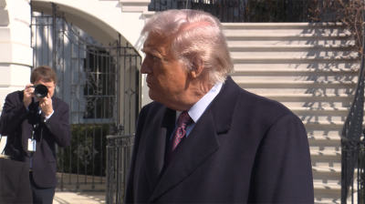 Дональд Трамп. Скриншот видео Белого дома