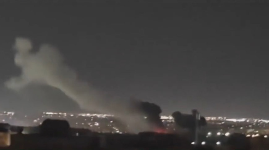 Скриншот видео иранских СМИ