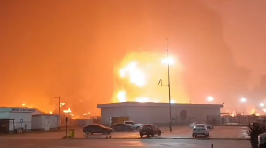 Скриншот видео мексиканских СМИ