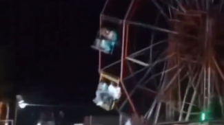 Скриншот видео очевидца