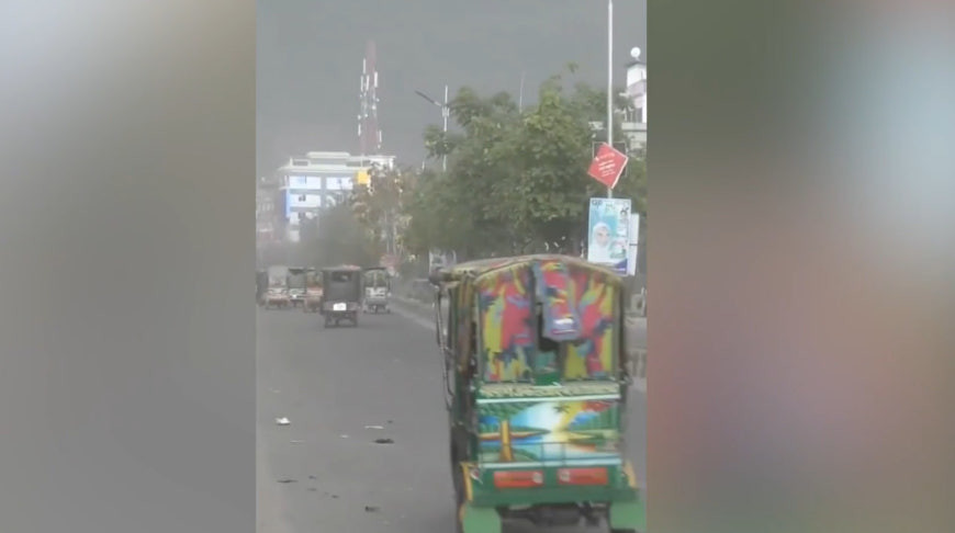 Скриншот видео из соцсетей