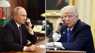 Владимир Путин и Дональд Трамп