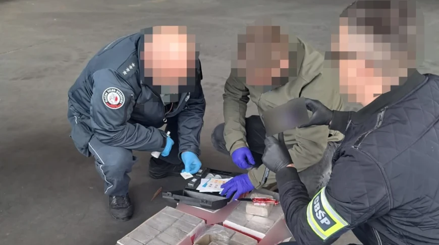 Кирпичи с кокаином. В Польше пресечена крупная контрабанда к
