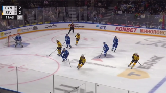 Скриншот видео ХК "Северсталь"