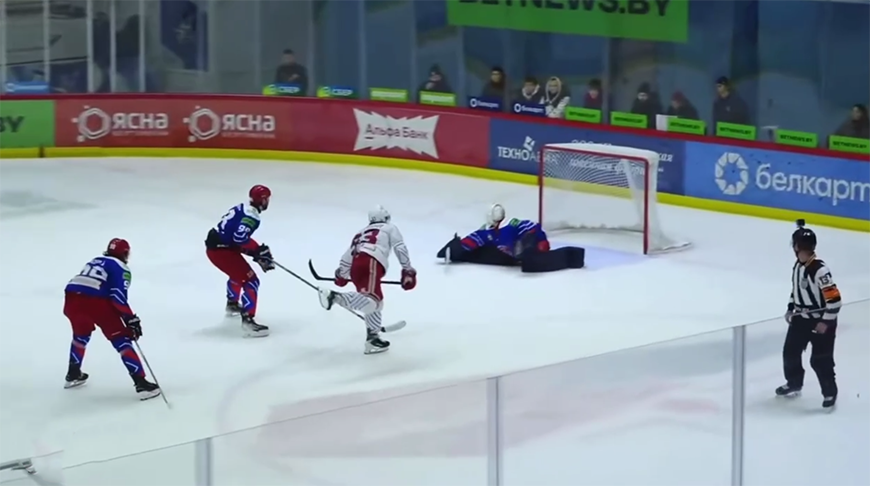 Скриншот видео ХК "Юность-Минск"